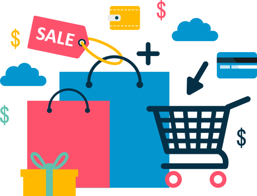 gifts and stuff within e-commerce shopping cart